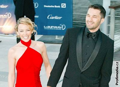 Kylie Minogue a Olivier Martinez