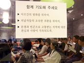Jihokorejtí kesané se modlí za návrat rukojmích