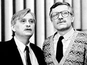 1991: s Václavem Klausem na snmu Obanského fóra, které se mnilo na politickou stranu.