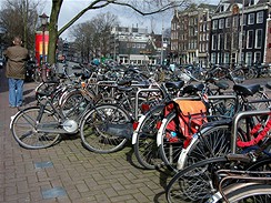 Amsterdam, hlavní město kol