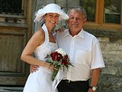 Karel íp a Iva Havránková se vzali na Chalkidiki v pátek 27.7.2007