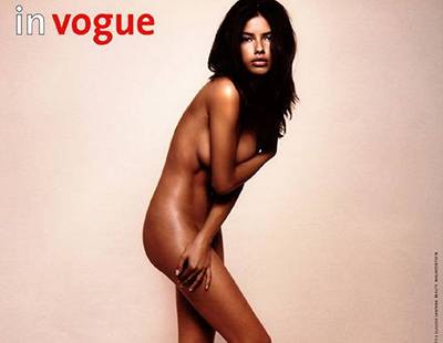 Adriana Lima pózuje pro Vogue Brazil