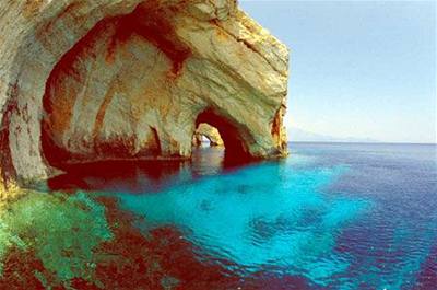 ecko - Zakynthos - Modré jeskyn