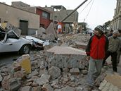 Peru dva dny po zemtesení