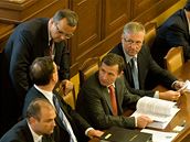 Politití lídi ve Snmovn. Ilustraní foto