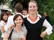 party Ordinace v rové zahrad - Magdalena Zimová a Anna Polívková