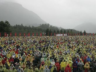 Pape Benedikt XVI. navtvil rakousk poutn msto Mariazell