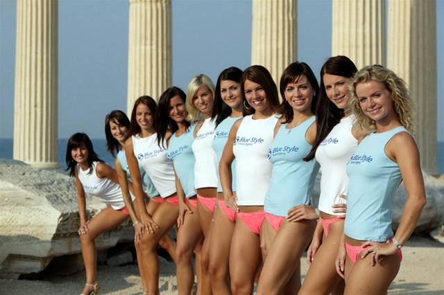 Finalistky Miss aerobik 2007 v Turecku
