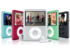 iPod nano barevna skala
