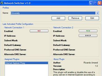 Network Switcher 1.0