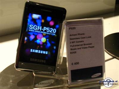 Samsung P520 Armani