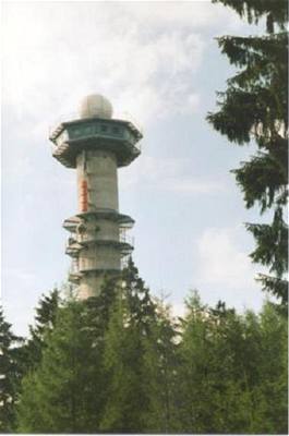 Meteorologický radar HMÚ v Brdech