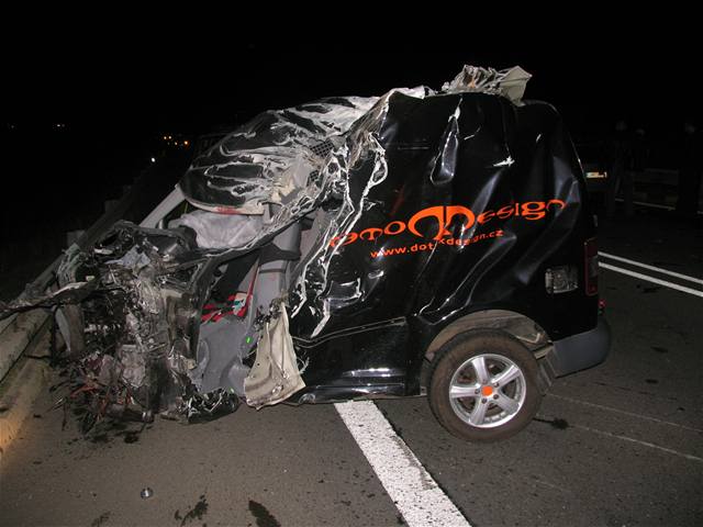 Dopravní nehoda v Kromíi
