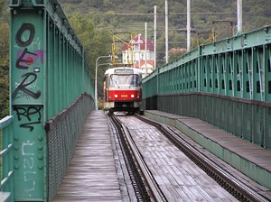 Tramvajový most Praha Troja