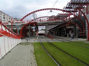 Nejmodernější trať tramvají - Hlubočepy - Barandov