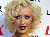 Christina Aguilera na party v klubu LAX, kterou poádala.