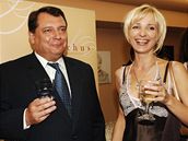 Ji�í Paroubek s Petrou Ková�ovou