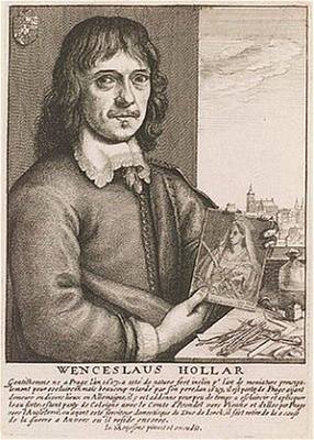 Václav Hollar: Autoportrét