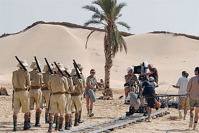 Tobruk - natáení filmu v Tunisku