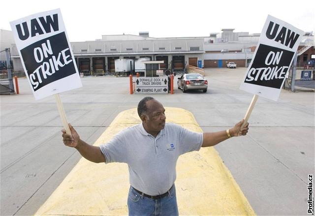 General Motors, stávka len odborové organizace United Auto Workers (UAW)