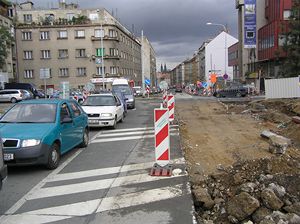Nová tramvajová trať z Laurové do Radlic