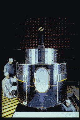 První evropská stacionární meteorologická družice Meteosat 1