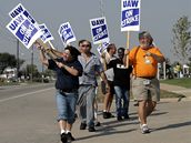 General Motors, stávka len odborové organizace United Auto Workers (UAW)