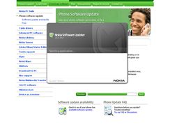 Prbh aktualizace telefonu Nokia pomoc sluby Phone Software Update