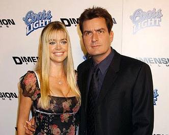 Denise Richardsová a Charlie Sheen