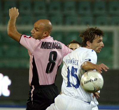 Palermo - Ml. Boleslav: Migliaccio a Voíek