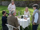 Z natá�ení t�etí �ady seriálu Poji��ovna �t�stí