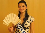 Veronika Pompeová na Miss International v Tokiu