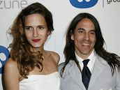 Anthony Kiedis s pítelkyní Heather Christieovou