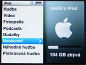 nový iPod - menu