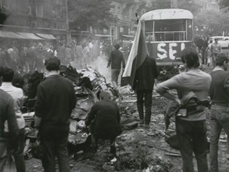 Dramatick udlosti srpna 1968 v Praze