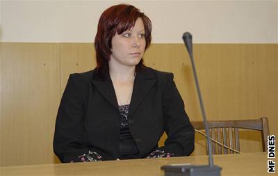 Vra Gáborová, matka postieného Milana u soudu v Brn