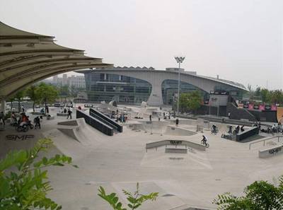 SMP park v anghaji je povaovan za nejvt skatepark svta.