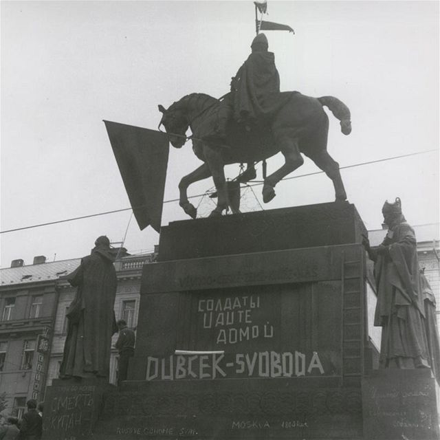 Dramatické události srpna 1968 v Praze