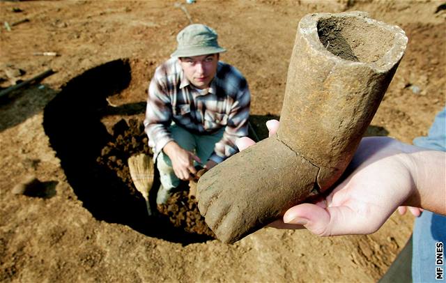 Archeolog s unikátním nálezem