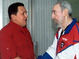 Hugo Chvez a Fidel Castro