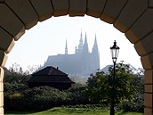 Masarykv velín v Lumbeho zahrad, Praský hrad