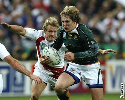 Anglie - JAR: Wilkinson (vlevo), Steyn