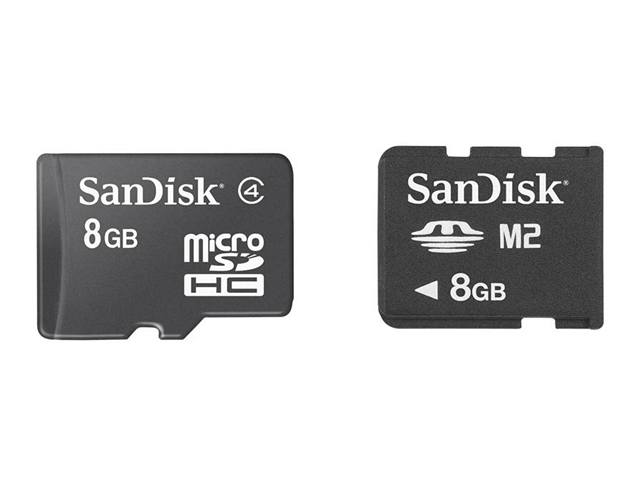 Začínají se prodávat 8 GB paměťové karty microSD a M2 - iDNES.cz