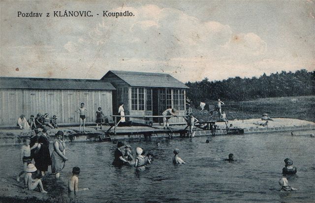 Klánovice, koupalit - koupadlo 1914