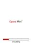 Opera Mini 4 Beta 3 - screenshot