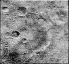 Prvn snmek krter na marsu pozen sondou Mariner 4