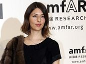 Reisrka Sofia Coppolov na aukci Film proti AIDS nadace amfAR v m (26. jna 2007) 