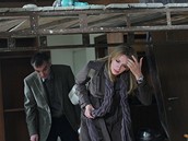 Natáení filmu BrainStorm - Ivan Trojan a Ivana Chýlková