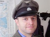 Kvli fotkám v uniform SS musí Michal Kapar pry od pardubické mstské policie.