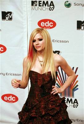 pedávání MTV Europe Music Awards - Avril Lavigne